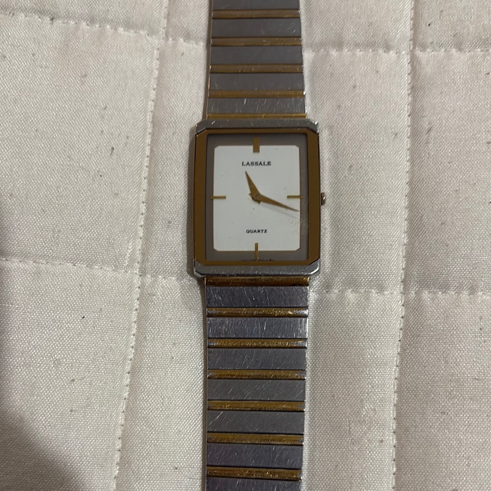 Lassale Two-Tone Quartz Watch